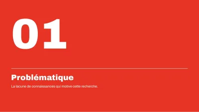 Soutenance de mémoire minimaliste, diapositive 3 sur 13
