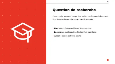 Soutenance de mémoire minimaliste, diapositive 4 sur 13