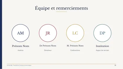 Thèse universitaire classique, diapositive 10 sur 13