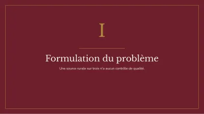 Projet de recherche, diapositive 3 sur 14
