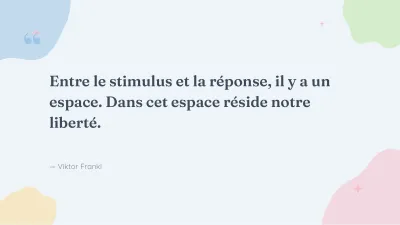 Psychologie et bien-être émotionnel, diapositive 11 sur 13