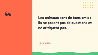 Cours pour enfants : les animaux, diapositive 11 sur 13