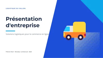 Présentation d’entreprise corporate