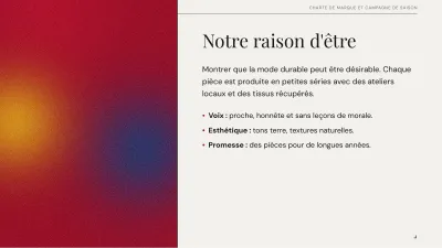 Plan de marque éditorial, diapositive 4 sur 13