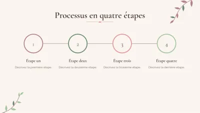 Arrière-plans botaniques élégants, diapositive 9 sur 13
