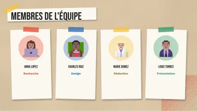 Projet scolaire style scrapbook, diapositive 10 sur 13
