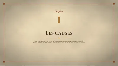 Frise chronologique d’histoire, diapositive 3 sur 13