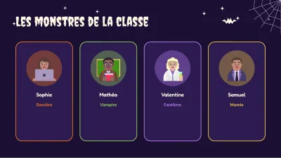 Halloween : cours et activités, diapositive 10 sur 13