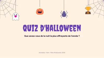 Quiz d’Halloween