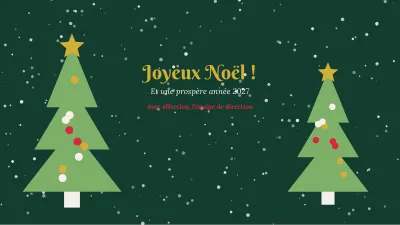 Noël : bilan de l’année, diapositive 12 sur 13