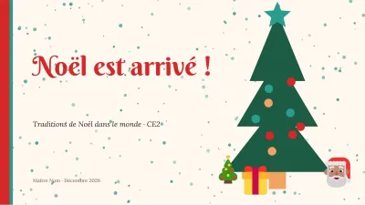 Noël à l’école, version fun
