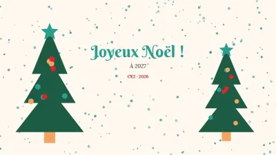 Noël à l’école, version fun, diapositive 12 sur 13