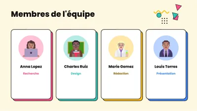Modèle coloré et ludique, diapositive 10 sur 13