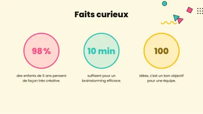Modèle coloré et ludique, diapositive 6 sur 13