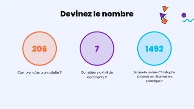 Jeu de quiz pour la classe, diapositive 6 sur 13