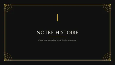 Remise de diplômes élégante, diapositive 3 sur 13