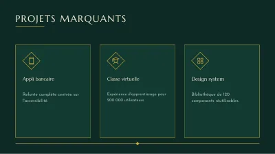 CV élégant, diapositive 5 sur 10