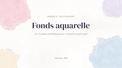 Arrière-plans aquarelle esthétiques