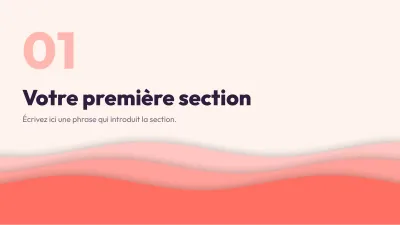 Arrière-plans abstraits en couches, diapositive 3 sur 13