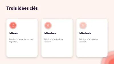 Arrière-plans abstraits en couches, diapositive 5 sur 13