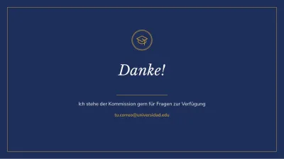 Klassische Abschlussarbeit an der Universität, Folie 12 von 13