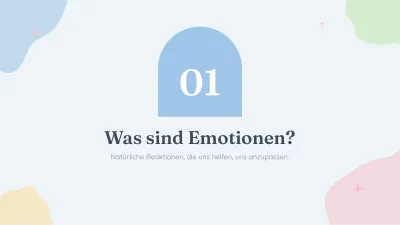 Psychologie und emotionales Wohlbefinden, Folie 3 von 13