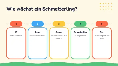 Kinderunterricht: Tiere, Folie 8 von 13