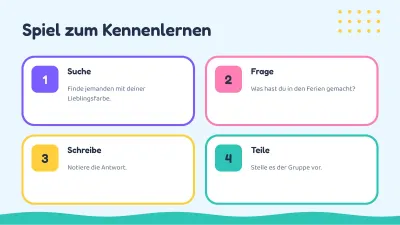 Schulanfang: Willkommen, Folie 9 von 13