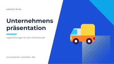 Unternehmenspräsentation im Corporate-Stil