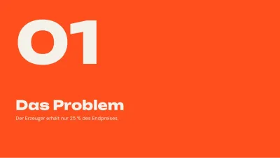 Pitch Deck für ein Startup, Folie 3 von 13