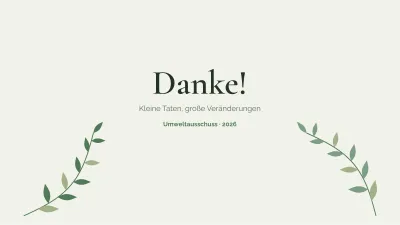 Umwelt und Nachhaltigkeit, Folie 12 von 13
