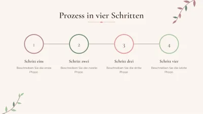 Elegante botanische Hintergründe, Folie 9 von 13