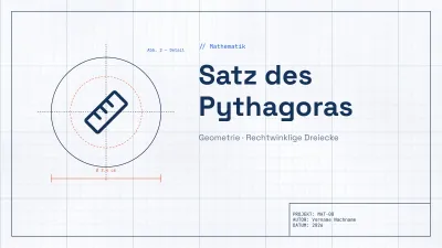 Mathematik auf kariertem Papier