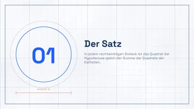 Mathematik auf kariertem Papier, Folie 3 von 13