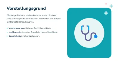 Fallbesprechung und Medizin, Folie 4 von 13