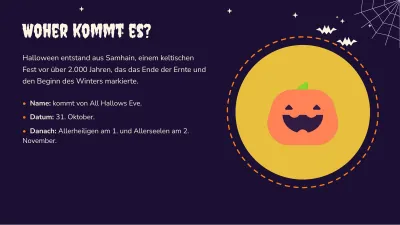 Halloween: Unterricht und Aktivitäten, Folie 4 von 13