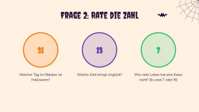 Halloween-Quiz, Folie 6 von 13