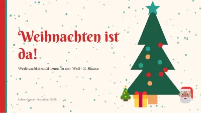 Lustige Schulweihnacht