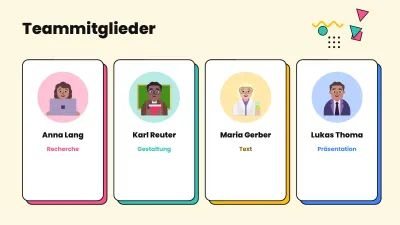 Bunte Spaß-Vorlage, Folie 10 von 13