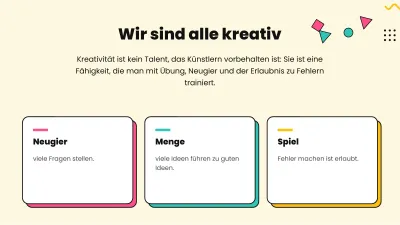 Bunte Spaß-Vorlage, Folie 4 von 13