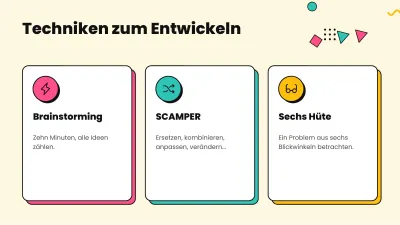 Bunte Spaß-Vorlage, Folie 5 von 13