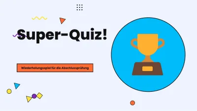 Quizspiel für den Unterricht