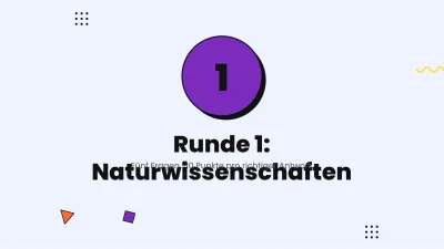 Quizspiel für den Unterricht, Folie 3 von 13