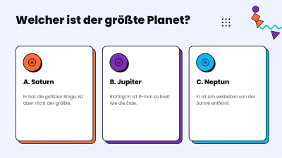 Quizspiel für den Unterricht, Folie 5 von 13