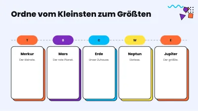 Quizspiel für den Unterricht, Folie 8 von 13