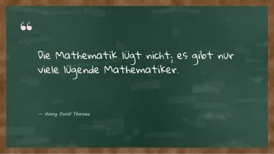 Unterricht an der Tafel, Folie 11 von 13