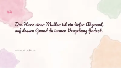 Muttertag, Folie 11 von 13