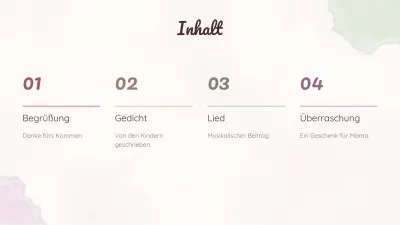 Muttertag, Folie 2 von 13