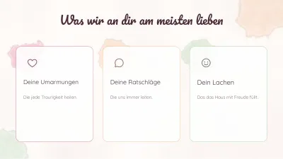 Muttertag, Folie 5 von 13