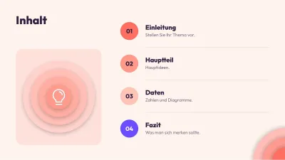 Abstrakte Hintergründe in Schichten, Folie 2 von 13